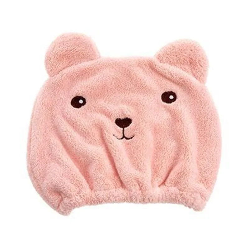 Animal Cartoon Bear Girl's Hair Shower Cap Microfiber Hair Turban Quickly Towel Drying Towel Hats For Sauna Bathroom Accessories
Animal Cartoon Bear Girl's Hair Shower Cap Microfiber Hair Turban Quickly Towel Drying Towel Hats For Sauna Bathroom Accessories