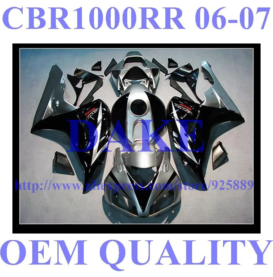 injection mold Fairings for HONDA CBR1000 06 07 CBR1000 RR 2006 2007 CBR1000RR 06-07 silver black fairing kits #S5G1A1
injection mold Fairings for HONDA CBR1000 06 07 CBR1000 RR 2006 2007 CBR1000RR 06-07 silver black fairing kits #S5G1A1
