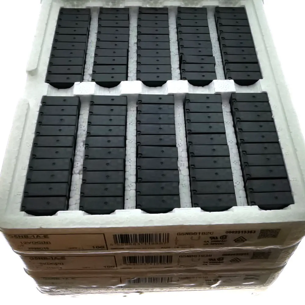 100PCS G5NB-1A-E-5VDC G5NB-1A-E-12VDC G5NB-1A-E-24VDC G5NB 5V 12V 24V Relay Integrated Circuits 
100PCS G5NB-1A-E-5VDC G5NB-1A-E-12VDC G5NB-1A-E-24VDC G5NB 5V 12V 24V Relay Integrated Circuits
