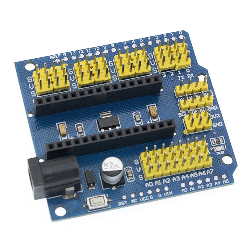 For NANO V3.0 Prototype Shield and UNO Multi-purpose Expansion Boards For Arduino NANO 3.0 Controller Compatible Board I2C PWM
For NANO V3.0 Prototype Shield and UNO Multi-purpose Expansion Boards For Arduino NANO 3.0 Controller Compatible Board I2C PWM