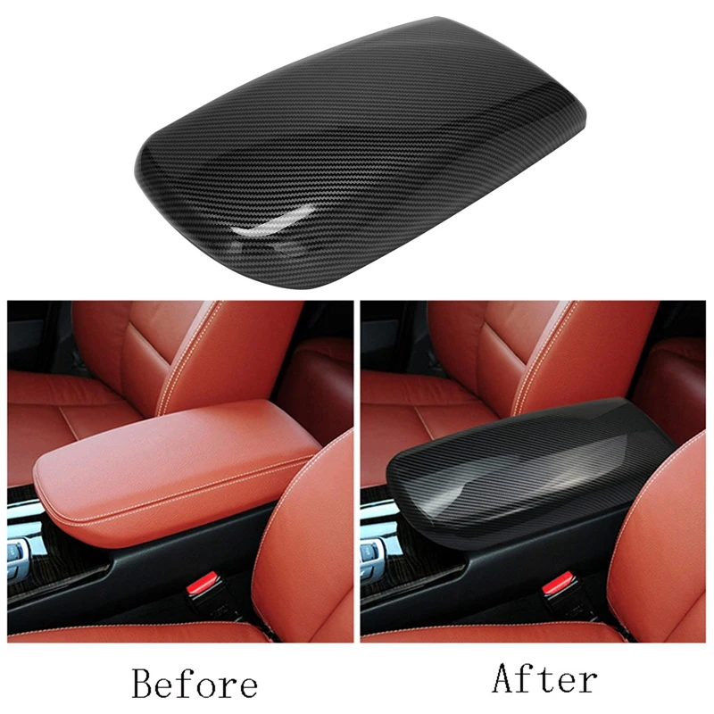 Carbon Fibrer Center Console Armrest Panel Cover Trim for-BMW X3 X4 F25 F26 2011-2017 Car Accessories 
Carbon Fibrer Center Console Armrest Panel Cover Trim for-BMW X3 X4 F25 F26 2011-2017 Car Accessories