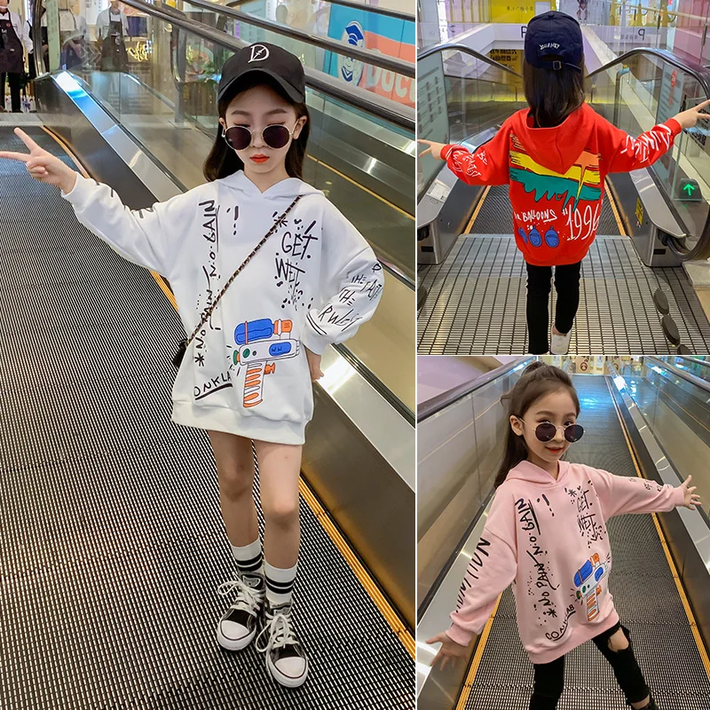 2021 New Cartoon Kids Girls Hoodies Coat Long Sweatshirt hoodie Fashion Casual Pullovers Cotton Sweaters Baby Girls Clothes 13Y
2021 New Cartoon Kids Girls Hoodies Coat Long Sweatshirt hoodie Fashion Casual Pullovers Cotton Sweaters Baby Girls Clothes 13Y