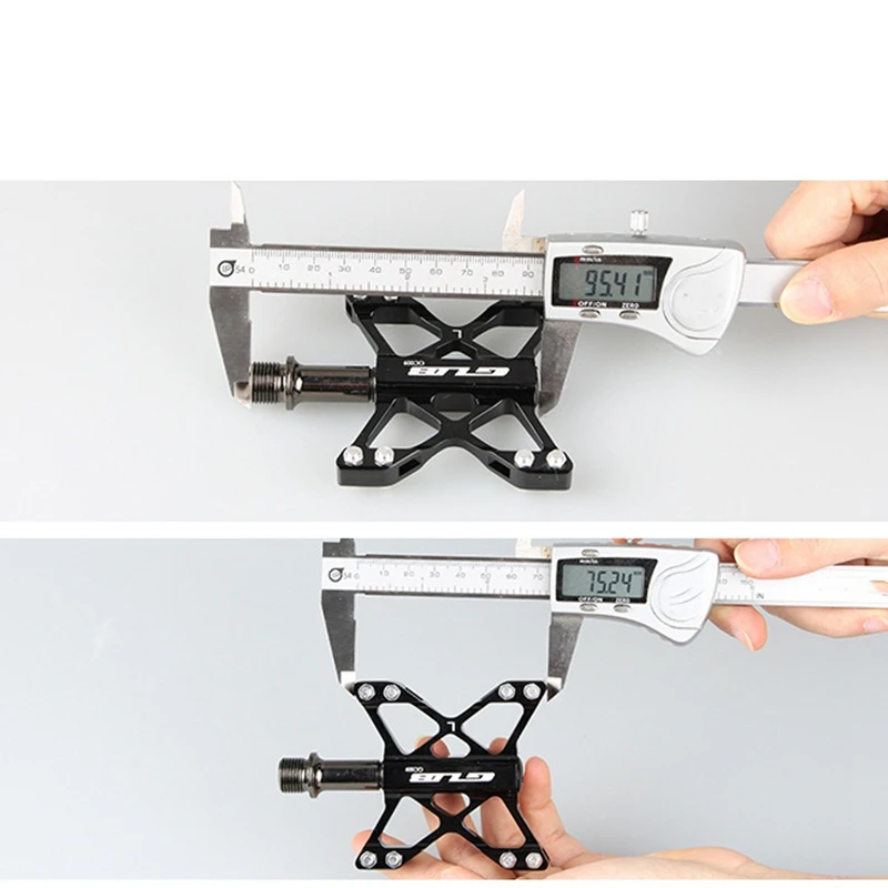 GUB Bike Pedals Flat 3 Bearing XC Slow Down Bike for MTB Folding Bike
GUB Bike Pedals Flat 3 Bearing XC Slow Down Bike for MTB Folding Bike