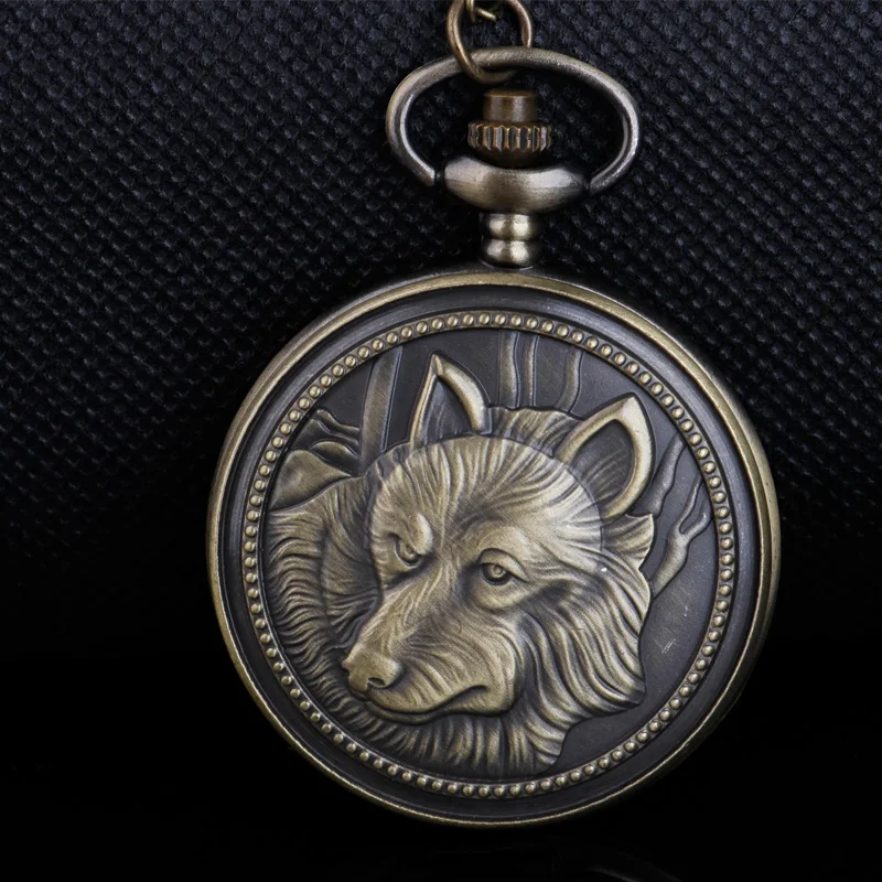 Vintage Quartz Pocket Watch Animal Watch Cool Wolf Clamshell Clock Pendant Gifts relogio de bolso
Vintage Quartz Pocket Watch Animal Watch Cool Wolf Clamshell Clock Pendant Gifts relogio de bolso