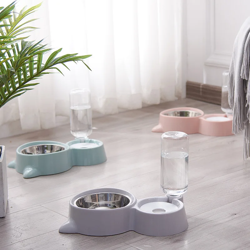 Pet Cat Bowls Multi-Functional Feeder Water Dispenser Automatic Feeding Dog Food Bowls For Cats Puppy Drinking Bottle For Dogs
Pet Cat Bowls Multi-Functional Feeder Water Dispenser Automatic Feeding Dog Food Bowls For Cats Puppy Drinking Bottle For Dogs