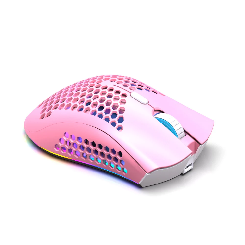 Gaming Mouse Adjustable RGB Backlit Pink Black 7 Keys Wireless Support Color Adjustment ABS Mice For Laptop
Gaming Mouse Adjustable RGB Backlit Pink Black 7 Keys Wireless Support Color Adjustment ABS Mice For Laptop