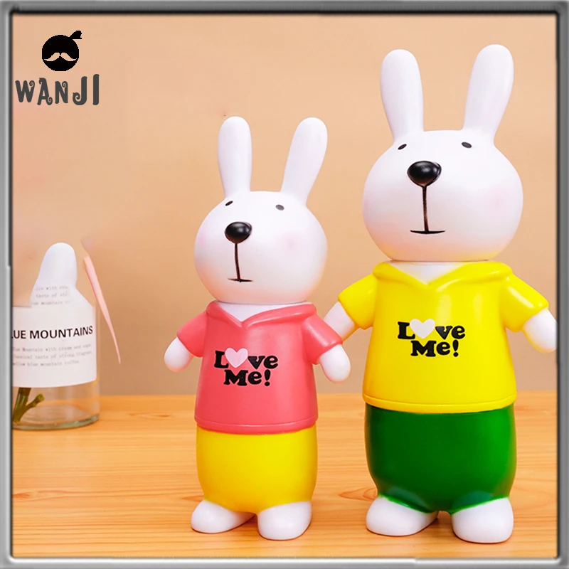 WANJI Creative Cartoon Piggy Bank Save Money Funny Rabbit Girl Kids Adults New Year Birthday Gift Coin Storage Home Decor
WANJI Creative Cartoon Piggy Bank Save Money Funny Rabbit Girl Kids Adults New Year Birthday Gift Coin Storage Home Decor