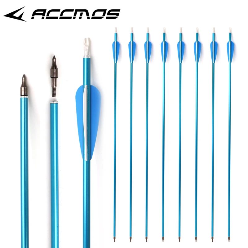 6/12pcs 30inch ID 6.2mm Aluminium Arrows spine 300 Hunting and Targeting Practice for Compound/Recurve Bow
6/12pcs 30inch ID 6.2mm Aluminium Arrows spine 300 Hunting and Targeting Practice for Compound/Recurve Bow