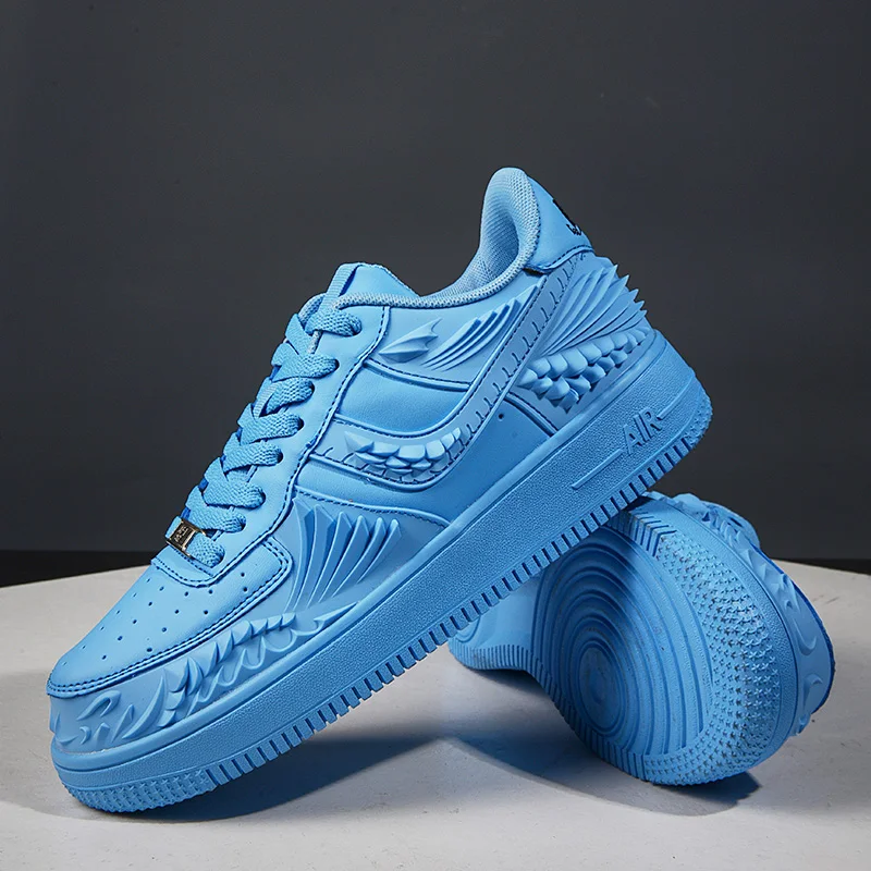 Hot Sale Brand Blue Men's Skateboard Shoes Fashion Low top Sneakers Men Streetwear Shoes Designer Skateboard Casual Shoes Men
Hot Sale Brand Blue Men's Skateboard Shoes Fashion Low top Sneakers Men Streetwear Shoes Designer Skateboard Casual Shoes Men