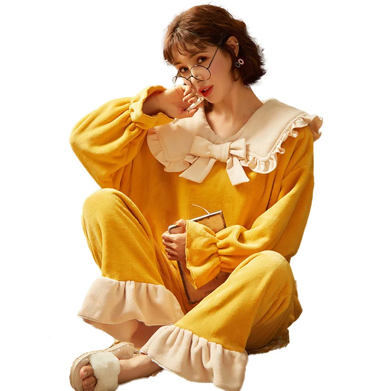 Ladies Winter Flannel Pajamas Suit For Ladies Long Sleeve Pajamas Suit For Ladies Warm Pajamas For Ladies
Ladies Winter Flannel Pajamas Suit For Ladies Long Sleeve Pajamas Suit For Ladies Warm Pajamas For Ladies