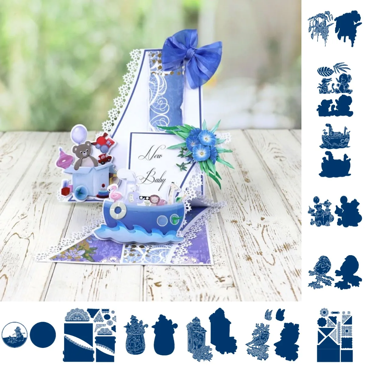 Christmas Flower Bird Leaf Metal Cutting Dies Scrapbook Diary Decoration Stencil Embossing Template DIY Greeting Card Handmade
Christmas Flower Bird Leaf Metal Cutting Dies Scrapbook Diary Decoration Stencil Embossing Template DIY Greeting Card Handmade