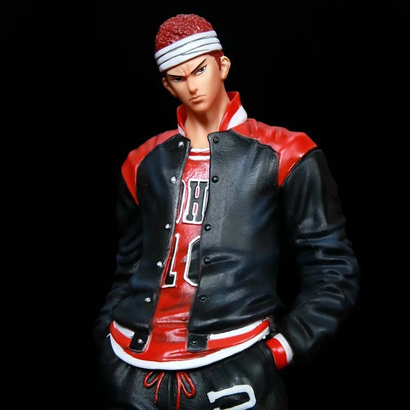 Экшн-фигурка аниме Slam Dunk Sakuragi Hanamichi, 32 см, стоячее положение, сменная голова, основание из ПВХ, Коллекционная модель, кукла, игрушки
Экшн-фигурка аниме Slam Dunk Sakuragi Hanamichi, 32 см, стоячее положение, сменная голова, основание из ПВХ, Коллекционная модель, кукла, игрушки