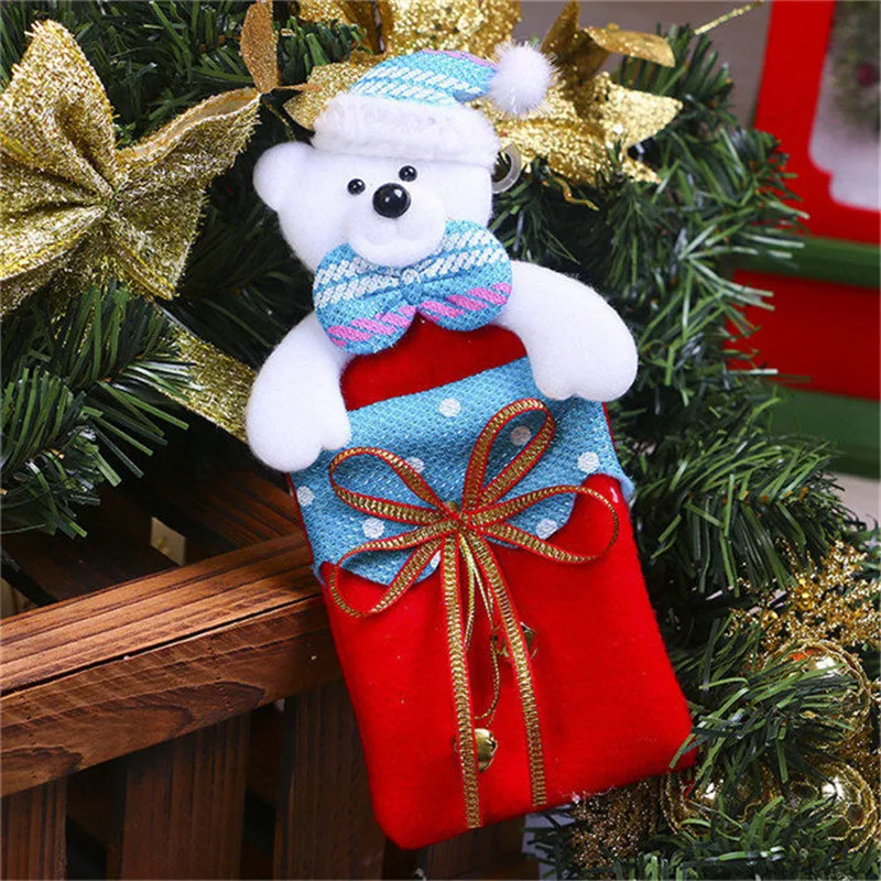 6pcs/lot Christmas Gift Bowknot with Bell For Child Lovely Xmas Decorations Pendants Storage Boxes Candy Bags Family Party Decor
6pcs/lot Christmas Gift Bowknot with Bell For Child Lovely Xmas Decorations Pendants Storage Boxes Candy Bags Family Party Decor