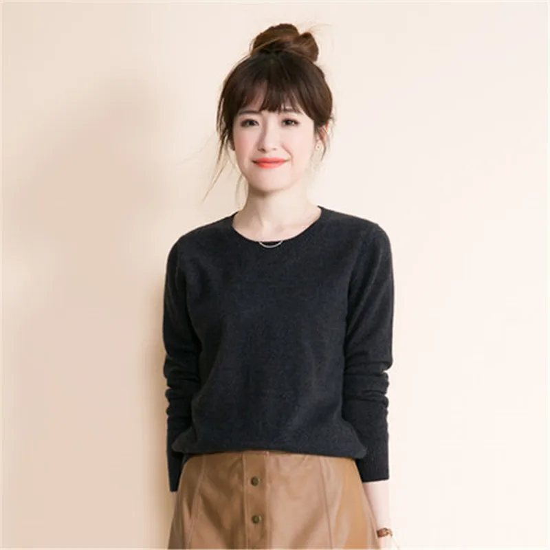 0.3 Cashmere Sweater Female Knitted Pullover Women Spring Autumn Sweaters Plus Size Cashmere Sweater Women Jumper O Neck Pull
0.3 Cashmere Sweater Female Knitted Pullover Women Spring Autumn Sweaters Plus Size Cashmere Sweater Women Jumper O Neck Pull