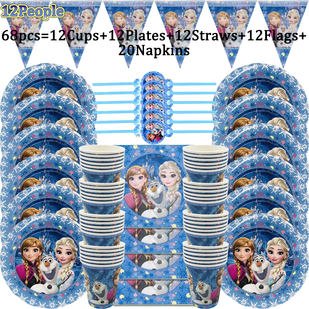 Frozen Party Blue Cartoon Elsa Anna Characters Themes Disposable Cutlery Sets Napkins Paper Plates Birthday Supplies Party Decor
Frozen Party Blue Cartoon Elsa Anna Characters Themes Disposable Cutlery Sets Napkins Paper Plates Birthday Supplies Party Decor
