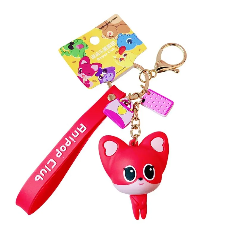 Genuine Happy Xiao Xiao Le Doll Keychains Accessories Lovely Silicone Bear Key Chains Men's And Women's Car Bags Key Rings
Genuine Happy Xiao Xiao Le Doll Keychains Accessories Lovely Silicone Bear Key Chains Men's And Women's Car Bags Key Rings