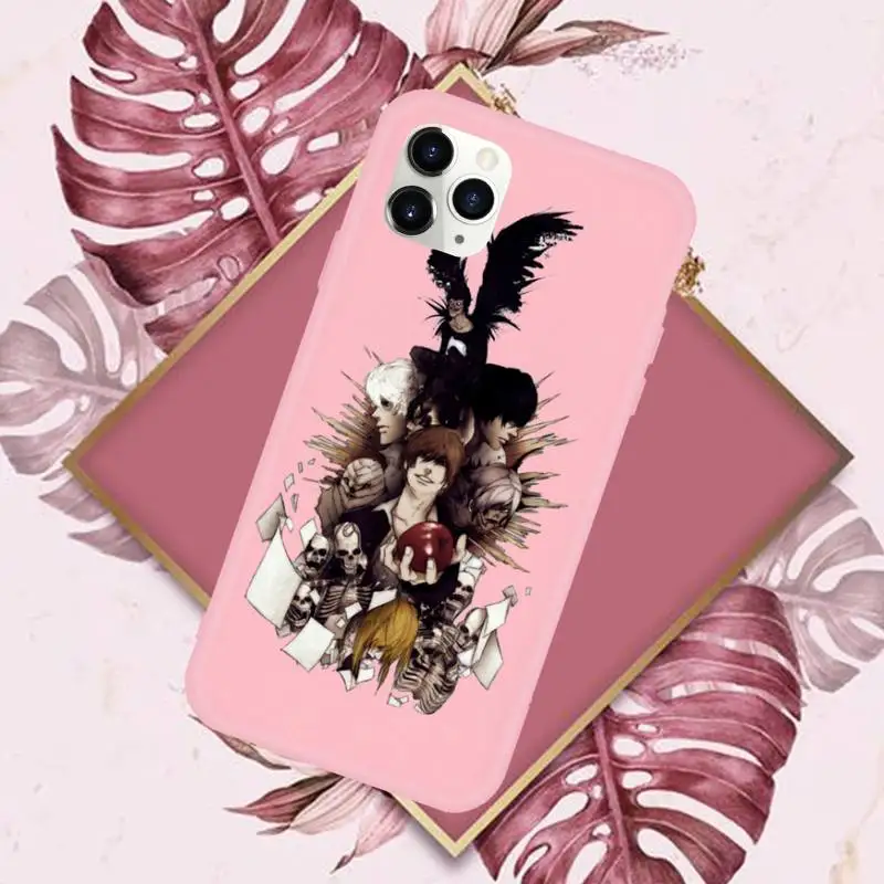 Death Note anime Pattern Phone Case Candy Color for iPhone 11 pro XS MAX 8 7 6 6S Plus X 5S SE 2020 XR
Death Note anime Pattern Phone Case Candy Color for iPhone 11 pro XS MAX 8 7 6 6S Plus X 5S SE 2020 XR
