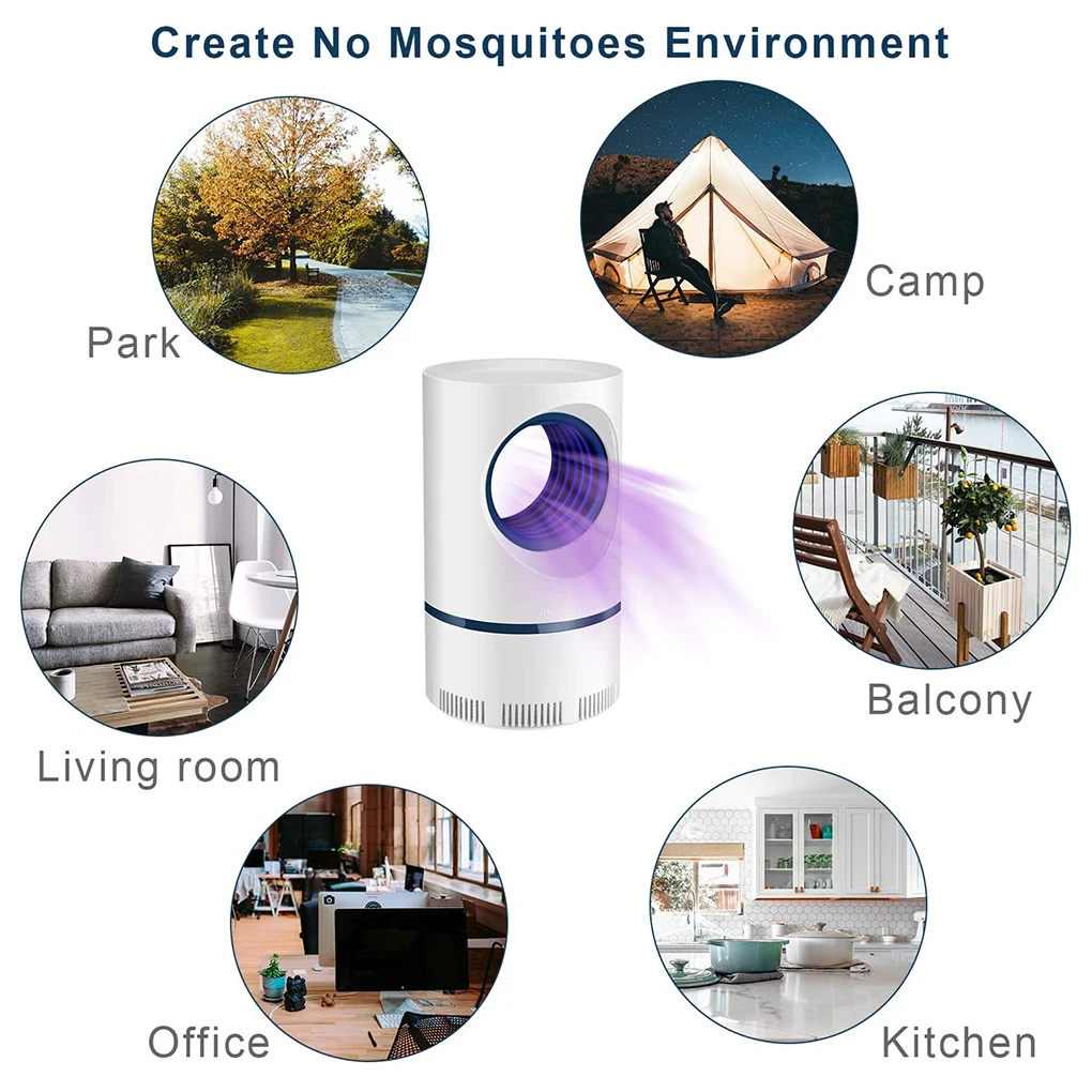 Photocatalyst Mosquito Killer Lamp New Home Bedroom USB Fly Killer Mosquito Repellent LED Light Mute Mosquito Trap Lamp 
Photocatalyst Mosquito Killer Lamp New Home Bedroom USB Fly Killer Mosquito Repellent LED Light Mute Mosquito Trap Lamp