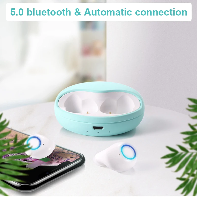 Wireless 5.0 Bluetooth Earphone Earbuds Sports Earphones Hifi Headset Handsfree Waterproof Earpiece Ear Buds for Mobile Phone
Wireless 5.0 Bluetooth Earphone Earbuds Sports Earphones Hifi Headset Handsfree Waterproof Earpiece Ear Buds for Mobile Phone