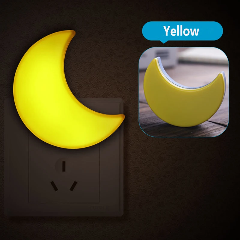 LED Night Light Mini Moon Dark Children Bedroom Bedside Kids Lamp Baby Sleeping Lighting Nightlight Lights 110V 220V EU US Plug 
LED Night Light Mini Moon Dark Children Bedroom Bedside Kids Lamp Baby Sleeping Lighting Nightlight Lights 110V 220V EU US Plug