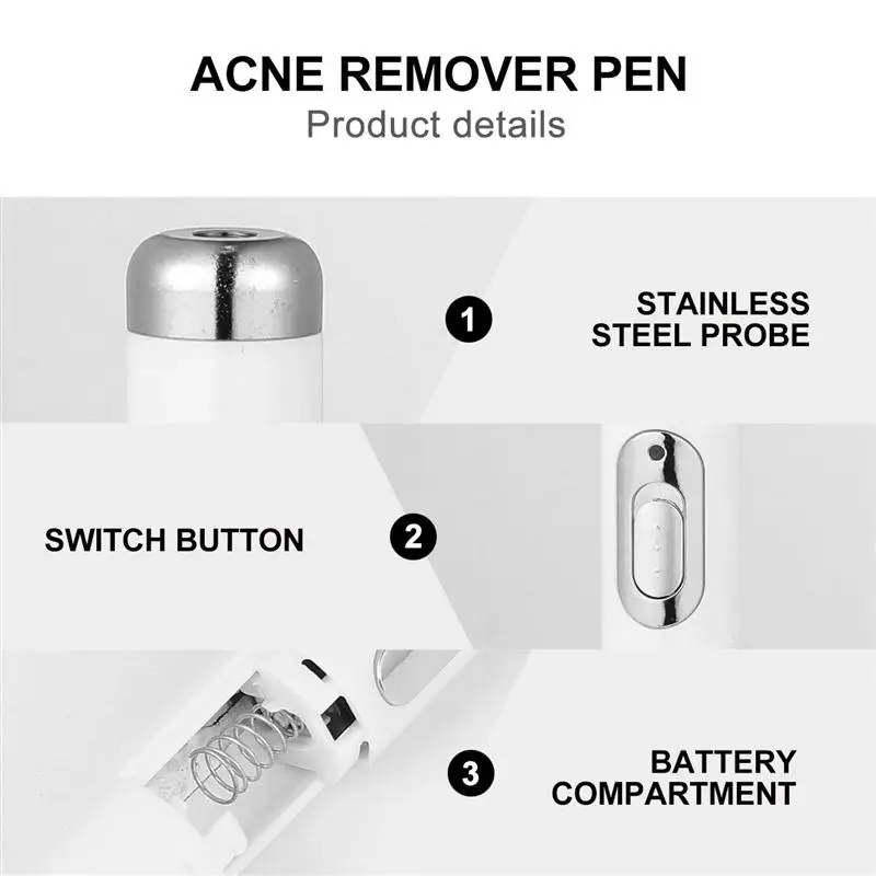 1pc Black Circles Remover Eye Massage Stick Acne Removal Pen Eye Massage Instrument for Salon Man Home Woman 
1pc Black Circles Remover Eye Massage Stick Acne Removal Pen Eye Massage Instrument for Salon Man Home Woman