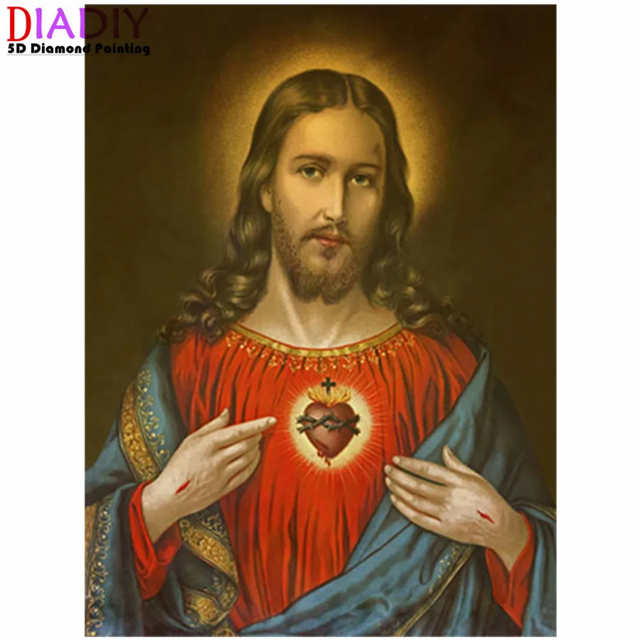 Diamond Painting Kit Religion Rhinestones 5D DIY Diamond Embroidery Cross Stitch Jesus Mosaic Sale Handmade Gift
Diamond Painting Kit Religion Rhinestones 5D DIY Diamond Embroidery Cross Stitch Jesus Mosaic Sale Handmade Gift