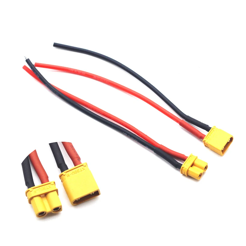 Штекерный разъем Amass XT30U с силиконовым проводом 18AWG, кабель для зарядки аккумулятора 100 мм, соединительный провод для радиоуправляемого FPV др...
Штекерный разъем Amass XT30U с силиконовым проводом 18AWG, кабель для зарядки аккумулятора 100 мм, соединительный провод для радиоуправляемого FPV др...