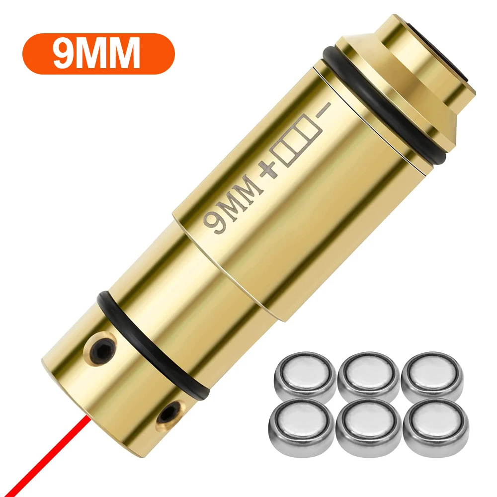 9mm Tactical Red Dot Laser Training Bullet Laser Trainer Cartridge for Dry Fire Training Hunting Shooting Laser Bore Sight
9mm Tactical Red Dot Laser Training Bullet Laser Trainer Cartridge for Dry Fire Training Hunting Shooting Laser Bore Sight