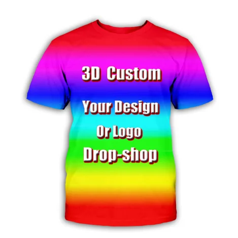 Camiseta estampada personalizada para mujer Nina DIY foto Logo marca camiseta ropa de niño hombre Casual p|Тройники| |