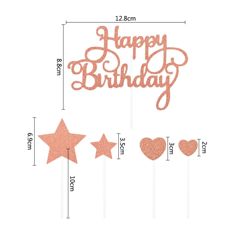 Happy Birthday Cake Topper Birthday Dessert Cake Decoration Baking Supplies for Baby Shower Kids Birthday Wedding Decoration
Happy Birthday Cake Topper Birthday Dessert Cake Decoration Baking Supplies for Baby Shower Kids Birthday Wedding Decoration