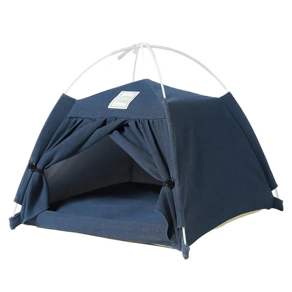 Cat Litter Kennel Detachable Cotton And Linen Breathable Tent Small And Medium-sized Cats And Dogs Pet Supplies Game House
Cat Litter Kennel Detachable Cotton And Linen Breathable Tent Small And Medium-sized Cats And Dogs Pet Supplies Game House