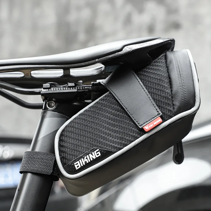 Waterproof MTB Road Bike Saddle Bag Bicycle Tools Pannier Reflective Rear Seatpost Bag Basket Cycling Accessories
Waterproof MTB Road Bike Saddle Bag Bicycle Tools Pannier Reflective Rear Seatpost Bag Basket Cycling Accessories