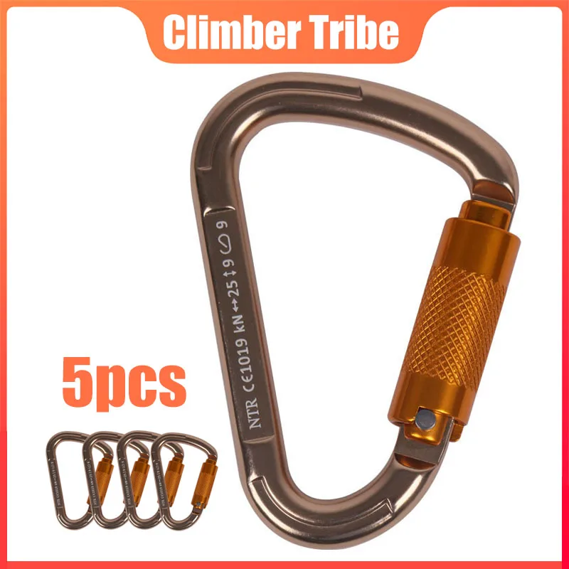 5pcs Carabiners 25KN Pear Shape Outdoor Safety Climbing Camping Mountaineering Kits Quickdraws Magnalium Outdoor Quickdraw /40
5pcs Carabiners 25KN Pear Shape Outdoor Safety Climbing Camping Mountaineering Kits Quickdraws Magnalium Outdoor Quickdraw /40
