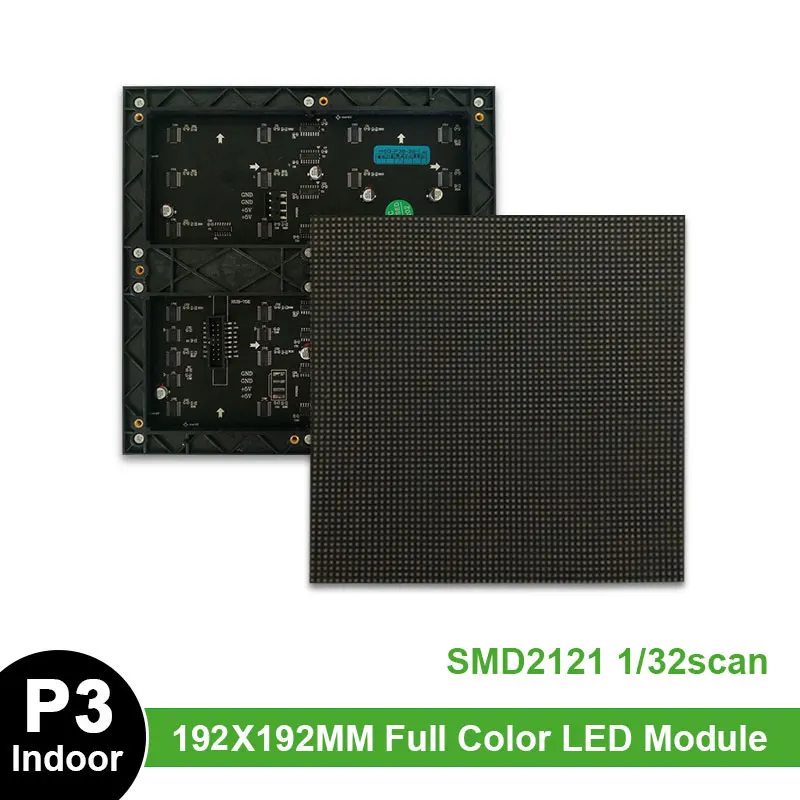 P3 Indoor led Display Module 64*64 Pixel Video Wall High Quality P2.5 P3 P4 P5 P6 P3.91 RGB LED panel Full Color led Screen
P3 Indoor led Display Module 64*64 Pixel Video Wall High Quality P2.5 P3 P4 P5 P6 P3.91 RGB LED panel Full Color led Screen