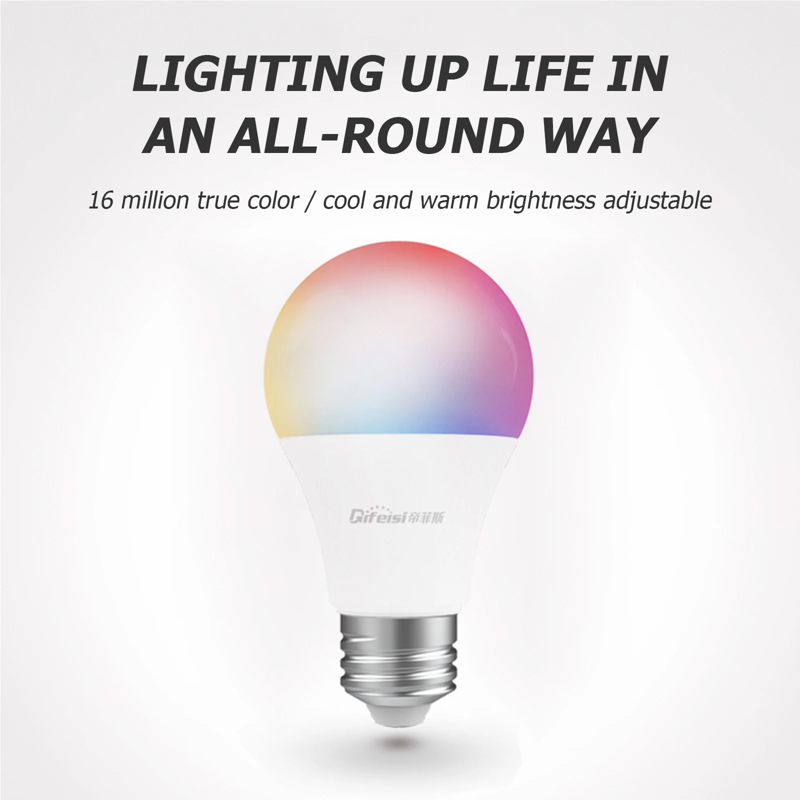 Smart Light Lamp Wifi Bulb 12W 15W Color Changing RGB LED Bulb E26/E27 110V 220V APP Remote Compatible Alexa Google Home
Smart Light Lamp Wifi Bulb 12W 15W Color Changing RGB LED Bulb E26/E27 110V 220V APP Remote Compatible Alexa Google Home