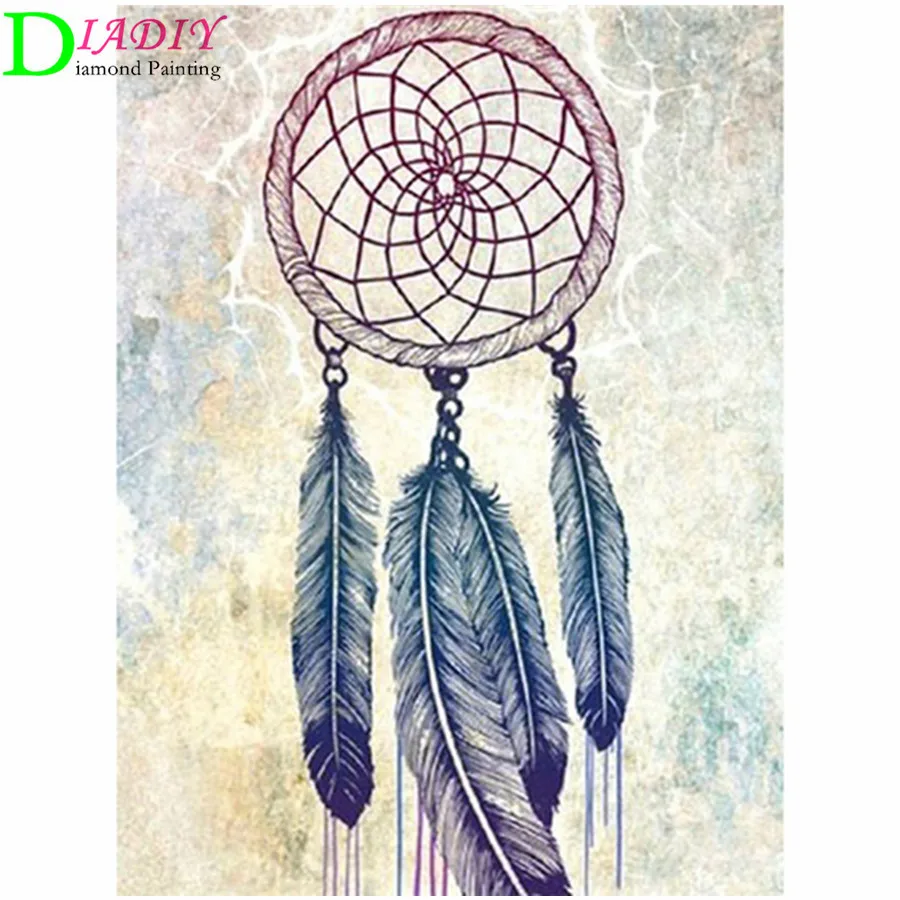 5D DIY full square diamond painting dream wind chime dream catcher home decoration rhinestone embroidery mosaic art picture kit
5D DIY full square diamond painting dream wind chime dream catcher home decoration rhinestone embroidery mosaic art picture kit