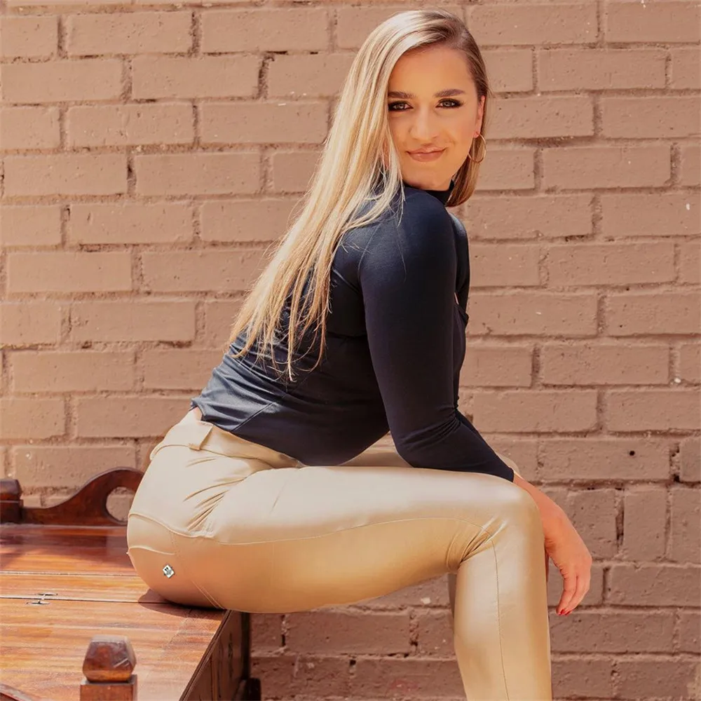Melody metallic gold sexy shining legging skinny womens fleece lined leggings push up punk rock pu pants plus size
Melody metallic gold sexy shining legging skinny womens fleece lined leggings push up punk rock pu pants plus size