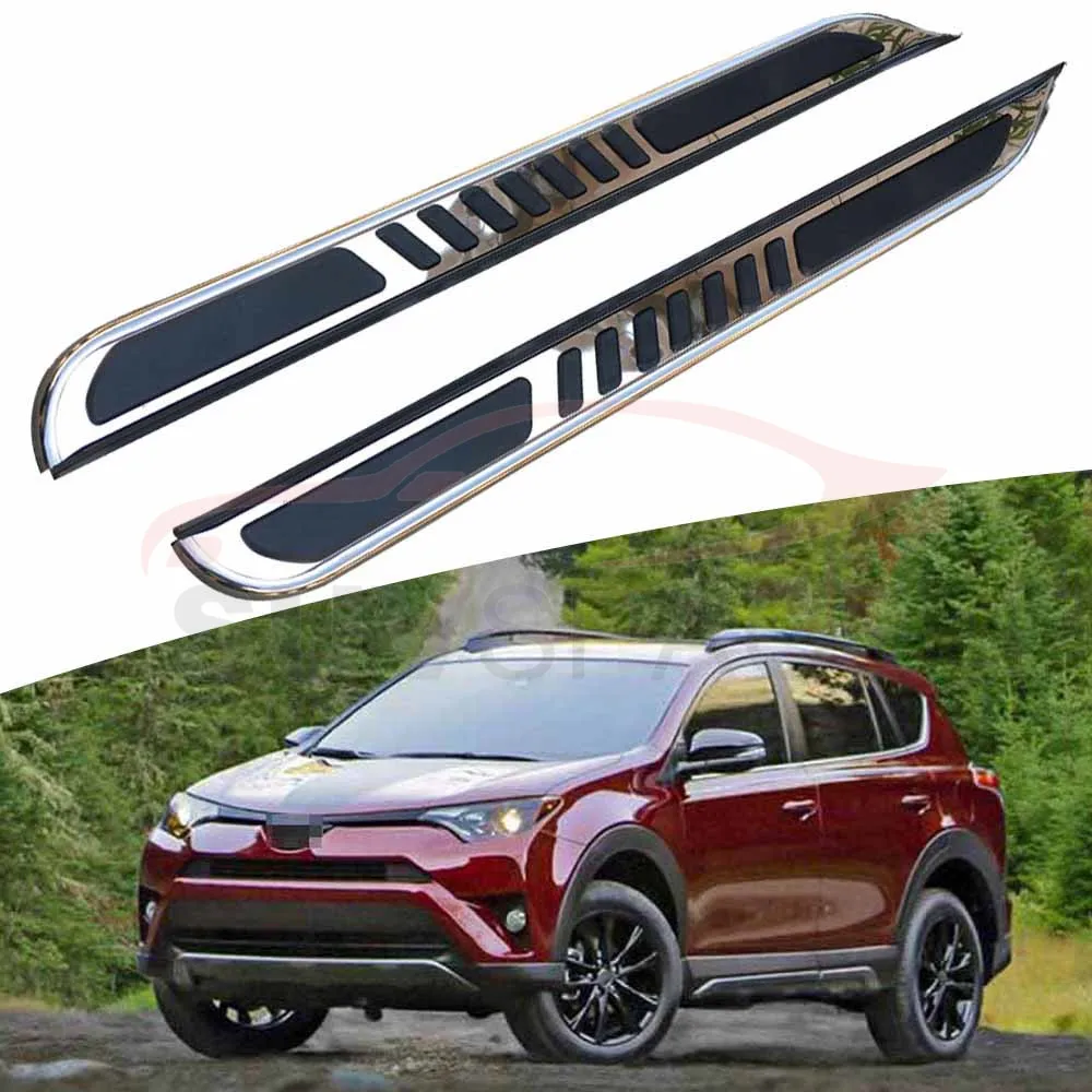 Side step fits for Toyota RAV4 2016-2018 running board nerf bar 2Pcs left right Aluminium side step side pedal
Side step fits for Toyota RAV4 2016-2018 running board nerf bar 2Pcs left right Aluminium side step side pedal