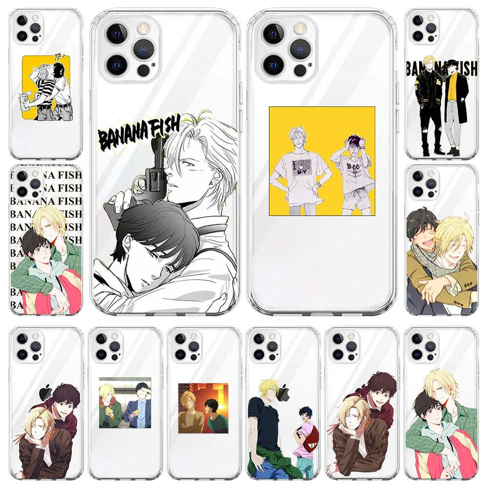 Japanese Anime Banana fish Phone Case For iPhone 13 11 12 Pro Max X XR XS 7 8 Plus SE 2020 Luxury Clear Soft Cover Coque Funda
Japanese Anime Banana fish Phone Case For iPhone 13 11 12 Pro Max X XR XS 7 8 Plus SE 2020 Luxury Clear Soft Cover Coque Funda