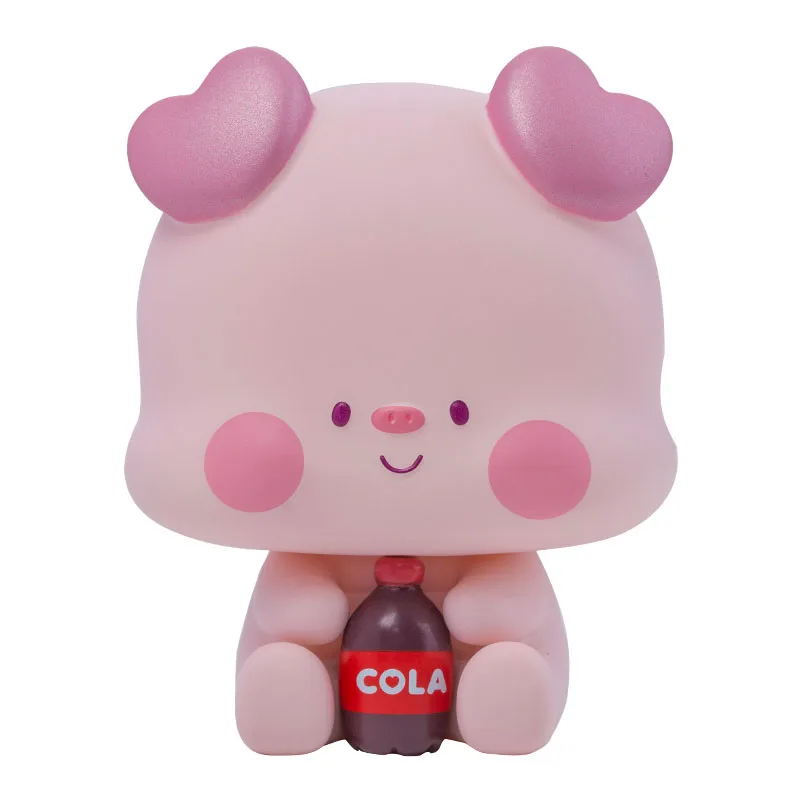 Cute Cartoon Doll Model TOY CITY Cola Piglet Trend Kid Doll Birthday Gift Decoration Kawaii Toy Blind Random Box
Cute Cartoon Doll Model TOY CITY Cola Piglet Trend Kid Doll Birthday Gift Decoration Kawaii Toy Blind Random Box