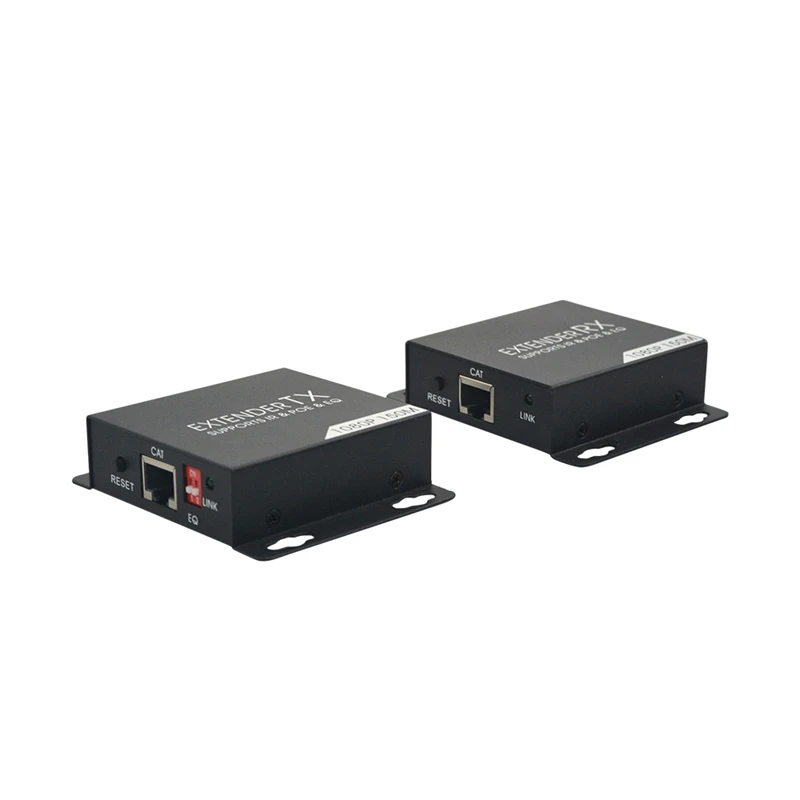 HDMI-Compatible POC Extender 150M HDMI-Compatible Extender 492Ft with IR over Single RJ45 Cat6/7 Cable
HDMI-Compatible POC Extender 150M HDMI-Compatible Extender 492Ft with IR over Single RJ45 Cat6/7 Cable