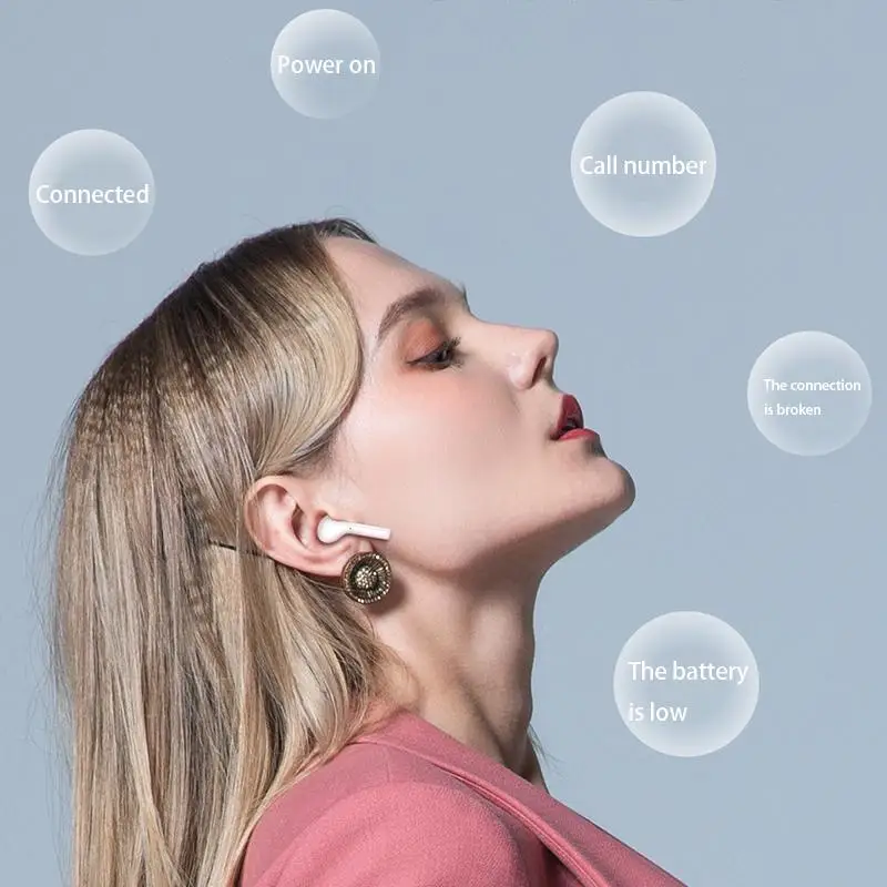 TWS Wireless Earphones Bluetooth 5.0 Earphones LED Display With 2200mAh Charging Box Stereo Sports EarbudsHeadsets With Mic 
TWS Wireless Earphones Bluetooth 5.0 Earphones LED Display With 2200mAh Charging Box Stereo Sports EarbudsHeadsets With Mic