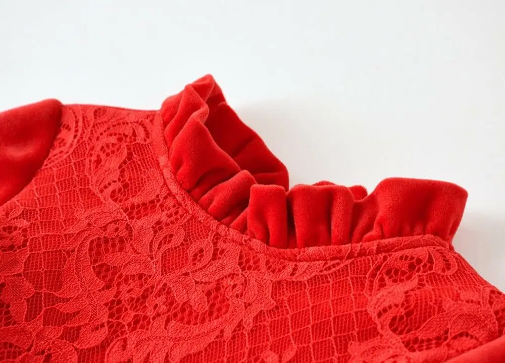 Toddler Baby Kids Girls Pleat Thick Lace Bow Ruched Princess Dress Warm Outfits
Toddler Baby Kids Girls Pleat Thick Lace Bow Ruched Princess Dress Warm Outfits