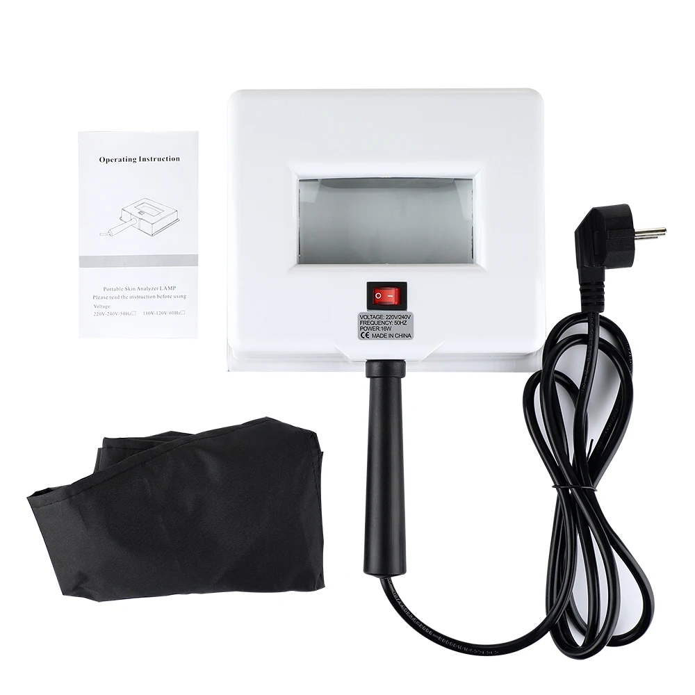 Skin UV Analyzer Wood Lamp for Pigment Detection Ultraviolet Facial Skin Testing Equipment SPA Salon Use Skin Diagnostic Tool
Skin UV Analyzer Wood Lamp for Pigment Detection Ultraviolet Facial Skin Testing Equipment SPA Salon Use Skin Diagnostic Tool