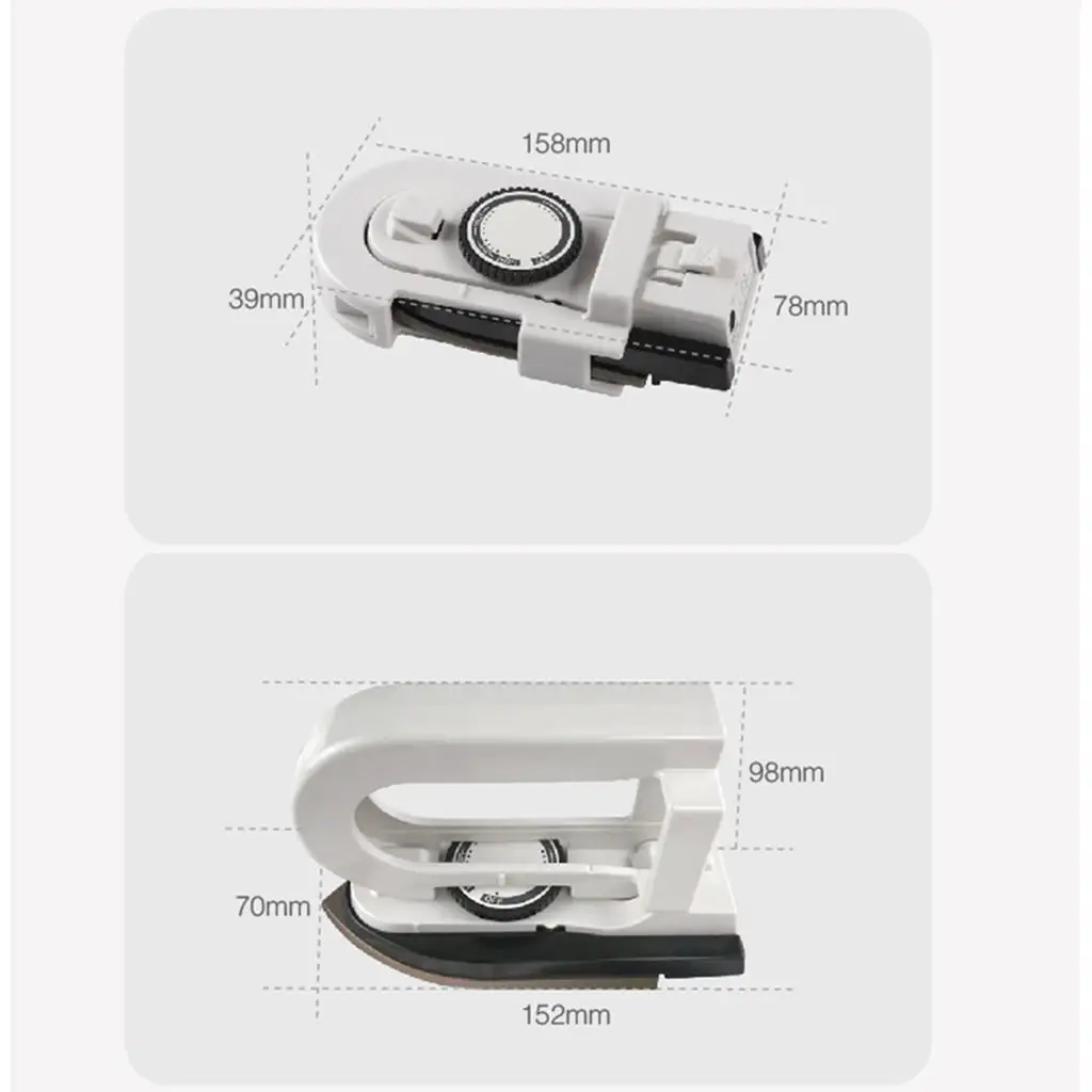 Travel Electric Iron Temperature Adjustable Garment Steamer Steam Iron for Home Travel Trip Supplies
Travel Electric Iron Temperature Adjustable Garment Steamer Steam Iron for Home Travel Trip Supplies