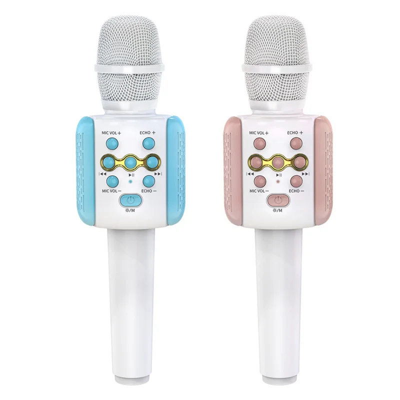 L858 Handheld Karaoke Microphone Wireless Bluetooth Karaoke Microphone KTV Speaker Handheld Player Party Portable Audio
L858 Handheld Karaoke Microphone Wireless Bluetooth Karaoke Microphone KTV Speaker Handheld Player Party Portable Audio