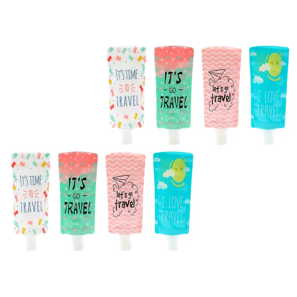 8pcs Leak Proof Refillable Travel Bags Empty Container Squeezable Lotion Bags
8pcs Leak Proof Refillable Travel Bags Empty Container Squeezable Lotion Bags