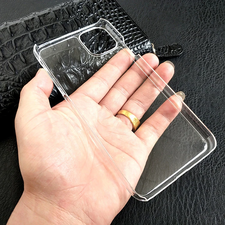 Ультратонкий Прозрачный жесткий пластиковый чехол для iPhone 12 Mini 11 Pro Max XS XR X 8 7 6 6S Plus