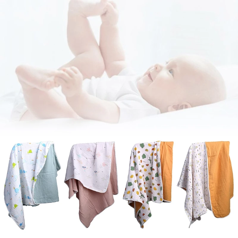 Cotton Muslin Four-Layer Gauze Baby Pompom Blanket Bed Sheet Bedspread Cotton Bath Towel Infant Receiving Blanket
Cotton Muslin Four-Layer Gauze Baby Pompom Blanket Bed Sheet Bedspread Cotton Bath Towel Infant Receiving Blanket