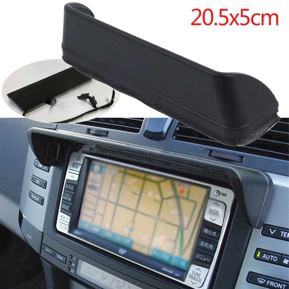 1pc Anti-Glare Car Dash Radio Sun Shade GPS Instrument Navigation Screen Sunshade Hood Cap Universal 20.5*5cm
1pc Anti-Glare Car Dash Radio Sun Shade GPS Instrument Navigation Screen Sunshade Hood Cap Universal 20.5*5cm